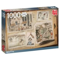 Jumbo 18874 Legpuzzel Efteling Anton-Pieck 1000pcs -Speelwereld Verkoop 18874 jumbo legpuzzel anton pieck efteling 1