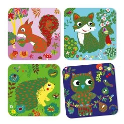 Djeco Kraskaarten Kleine Beesten-2 -Speelwereld Verkoop 1DJECO KRASKAARTEN KLEINE BEESTEN II 2