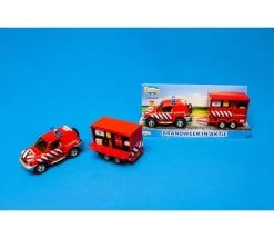 Brandweerauto Met Aanhanger – Speelset 2Play Traffic -Speelwereld Verkoop 2 play 521557 brandweerauto met aanhanger 1