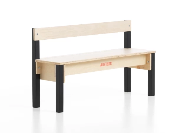 3-zits Bank Met Vaste Zitting En Rugleuning – Junktrunk 3 3-zits Bank Met Vaste Zitting En Rugleuning – Junktrunk