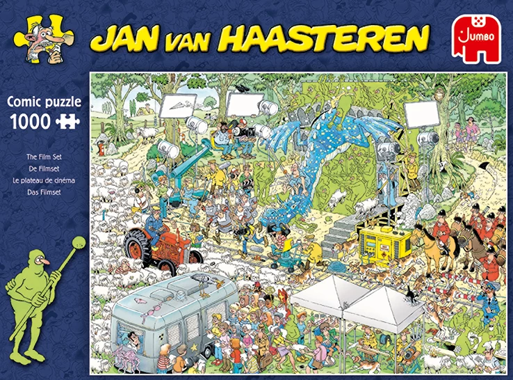 Jumbo 19074 Puzzel Jan-van -Haasteren The TV Studios 8 Jumbo 19074 Puzzel Jan-van -Haasteren The TV Studios - Afbeelding 6
