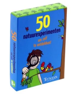50 Kaarten Met Goocheltrucks, Vragen-voor-onderweg, Experimenten In Thema 50 Verbluffende Proefjes -Speelwereld Verkoop 50 natuur experimenten