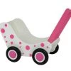 Houten Poppenwagen Poppenbuggy VanDijkToys Rose -Speelwereld Verkoop 6081p poppenwagen 1