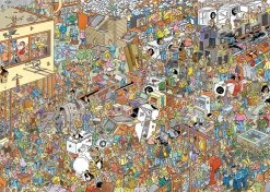 Jumbo 20033 2 Puzzels Shoppen Voor De Feestdagen Jan Van Haasteren 2×1000 -Speelwereld Verkoop 78773000 2776764004