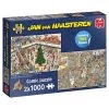 Jumbo 20033 2 Puzzels Shoppen Voor De Feestdagen Jan Van Haasteren 2×1000 -Speelwereld Verkoop 78773000 6992543135