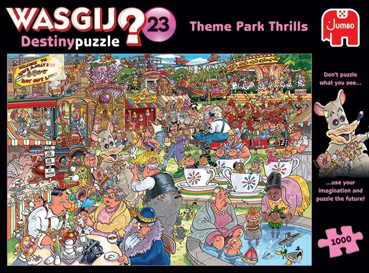 Jumbo 25005 Wasgij-puzzel Destiny-23 Spektakel In Het Pretpark 1000 Stukjes 8 Jumbo 25005 Wasgij-puzzel Destiny-23 Spektakel In Het Pretpark 1000 Stukjes - Afbeelding 6