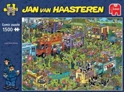 Jumbo 20042 Puzzel Food Truck Festival Jan Van Haasteren 1500 -Speelwereld Verkoop 92142462 3606087395