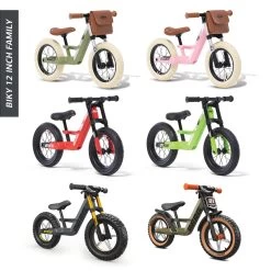 BERG BIKY Trial Groen Loopfiets 12 Inch Handrem -Speelwereld Verkoop Berg biky loopfiets family