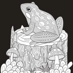 Glitter Kleurboek Night Forest -Speelwereld Verkoop Glitter kleurboek Black edition Night Forest speelactief.nl 2jpg