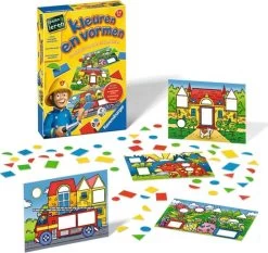 Kleuren En Vormen Kinderspel Ravensburger Spellen -Speelwereld Verkoop Kleuren en vormen ravensburger leerspel 2
