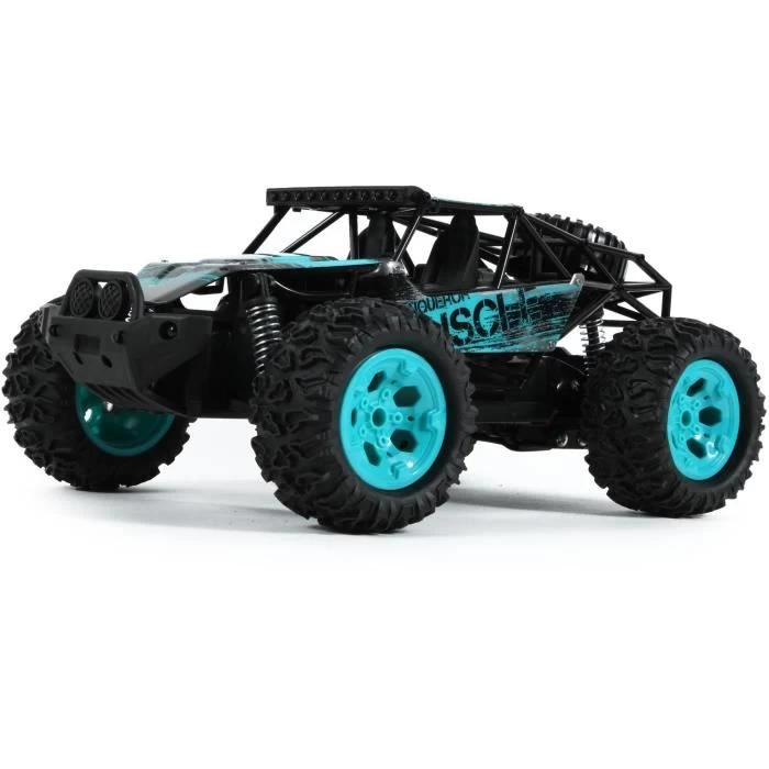 MGM Turbo Challenge Sportbuggy 33 Cm 2,4 GHz RC Zwart/Blauw 4 MGM Turbo Challenge Sportbuggy 33 Cm 2,4 GHz RC Zwart/Blauw - Afbeelding 2