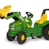 RollyX-Trac John-Deere Voorlader Traptractor -Speelwereld Verkoop Rolly x trac john deere met rollytraclader rollytoys 046638