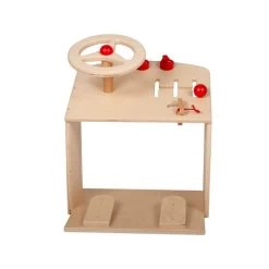 Houten Stuurkolom Incl Sleutels Van Dijk Toys -Speelwereld Verkoop VDT 444 houten Stuurkolom met sleutel staand model 1