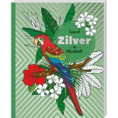 Zilver Kleurplatenboek Kleurboek Tropical