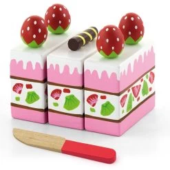 Vigatoys Aardbeiencake (Snijfiguur)