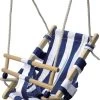 Houten Babyschommel Peuterschommel Blauw-Wit -Speelwereld Verkoop babyschommel new classic toys blauw