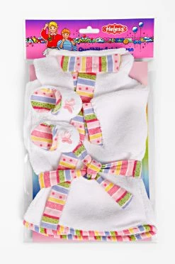 Badjas + Pantoffels Mt. 35 – 46 Cm. -Speelwereld Verkoop bajas pantoffels pop heless 777 1