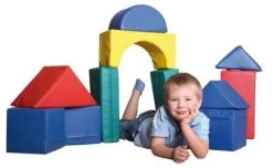 Softplay 12-delige Blokkenset MINI -Speelwereld Verkoop banfersoftplay mini bouwset 1