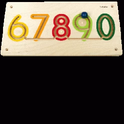 Houten Wandpaneel Wandelement Cijfers 6 – 0 -Speelwereld Verkoop beleduc wandelement cijfers 6 0 1 1