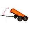 BERG Tandem Trailer L Aanhangwagen Skelter Aanhanger -Speelwereld Verkoop berg tandem trailer voor buddy en rally