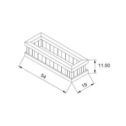 Bloembak – Plantenbak -Speelwereld Verkoop bloembak plantenbak axi bruin 1 1