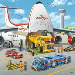 Vliegtuigen Puzzelbox Ravensburger 3 X 49 Stukjes -Speelwereld Verkoop boven de wolken puzzel ravensburger 2