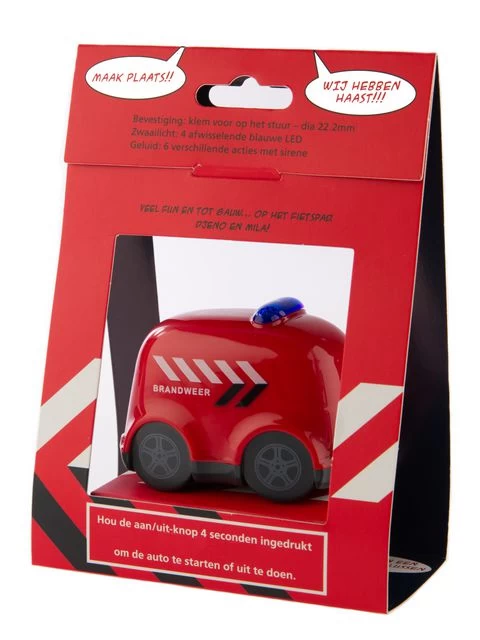 Sirene Brandweer Perry Rood Met Alle Toeters En Bellen 8 Sirene Brandweer Perry Rood Met Alle Toeters En Bellen - Afbeelding 6