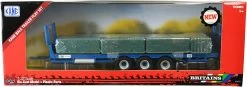 Britains 43218 Kane Dieplader Met 7 Vierkante Balen Aanhangwagen -Speelwereld Verkoop britains 43218 kane dieplader met 7 vierkante balen 2