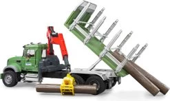 Bruder 2824 Mack Granite Hout-transportwagen -Speelwereld Verkoop bruder 028244 mack granite houttransportwagen 2