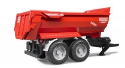 Bruder 02225 Tandemas Aanhangwagen Halfpipe Trailer Krampe