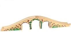 BigJigs BJT111 Spoorbrug Met 3 Bogen