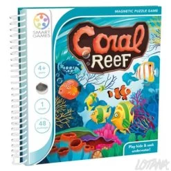 Coral Reef – Magnetisch Reisspel Van Smart 9 Coral Reef – Magnetisch Reisspel Van Smart -Speelwereld Verkoop coral reef smart games 1
