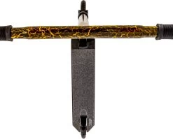 Stuntstep Crisp Blaster Black/Gold Cracking -Speelwereld Verkoop crisp blaster 2020 pro scooter black gold cracked speelactief.nl 3