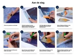 Diamond Dotz Kitten In The Snow 35x27cm. DiamondPainting 7 Diamond Dotz Kitten In The Snow 35x27cm. DiamondPainting -Speelwereld Verkoop diamond dotz flutter by pink 4 3