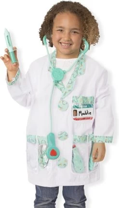 Melissa & Doug Doktersset Verkleedkleren Dokter Meliss&Doug 8 Melissa & Doug Doktersset Verkleedkleren Dokter Meliss&Doug -Speelwereld Verkoop doktersset doktersjas verkleedkleding melissadoug speelactief.nl 2