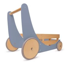 Kinderfeets Cargo Walker Duwkar En Speelgoedkist In 1. -Speelwereld Verkoop duwkar kinderfeets cargo walker blauw 3
