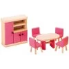 Meubelset Eetkamer -Speelwereld Verkoop eetkamer poppenhuis pintoy 6571