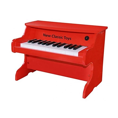 New Classic Toys® Piano Rood Electronisch 25-toetsen Kinderpiano 3 New Classic Toys® Piano Rood Electronisch 25-toetsen Kinderpiano