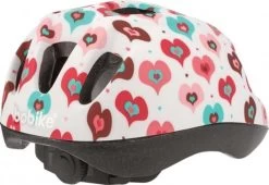 Fietshelm Meisje Bobike Hearty Mat Mt. S (52 – 56 Cm.) -Speelwereld Verkoop fietshelm bobike hearthy mat s 1 1