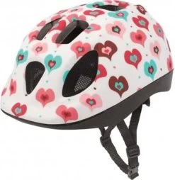 Fietshelm Meisje Bobike Hearty Mat Mt. S (52 – 56 Cm.) -Speelwereld Verkoop fietshelm bobike hearthy mat s 1