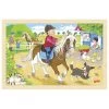 Houten Legpuzzel Ponyrijden -Speelwereld Verkoop goki 57412 legpuzzel ponyrijden