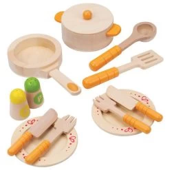 Hape – E3103 – Gourmet Kitchen Starter Set – Kookset