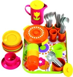 Gowi Servies Parijs 40-delig Kunststof Kinderservies