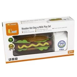 Hotdog Met Melkpak Vigatoys -Speelwereld Verkoop hotdog met melkpakje vigatoys v1601 1 1