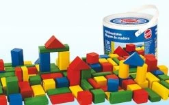 Blokken Gekleurd 50 Stuks -Speelwereld Verkoop houten blokken heros 50151 1 1