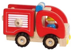 Houten Brandweerauto -Speelwereld Verkoop houten brandweerwagen goki 55927 1
