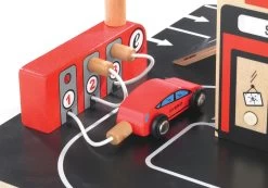 Houten Garage Park & Go -Speelwereld Verkoop houten garage hape e3002 park go garage 4