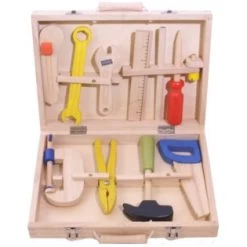 Houten Gereedschapskoffer -Speelwereld Verkoop houten gereedschapskoffer simply 42123 1