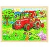 Houten Puzzel Traktor -Speelwereld Verkoop houten puzzel traktor goki 57655