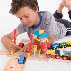 BigJigs BJT226 Rail & Road Seinhuisje 7 BigJigs BJT226 Rail & Road Seinhuisje -Speelwereld Verkoop houtentrein bigjigs signaalhuis overweg bigjigs bjt226 1 1